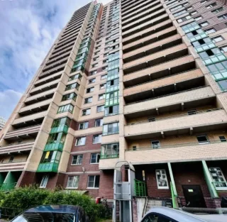 1-к. кв., 34 м², ст. м. Улица Дыбенко